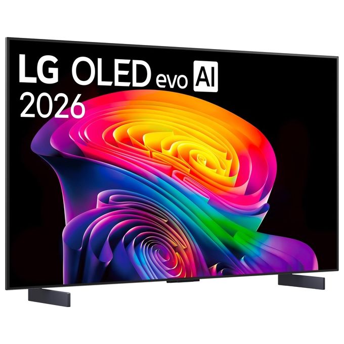 LG OLED42C65LA.API Serie C6 TV OLED 4K Smart con Processore ?11 Gen3 VRR 165Hz G-Sync colore Nero