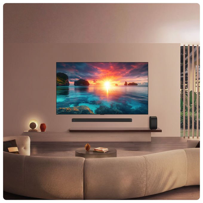 LG OLED55G66LS Serie G6S Smart TV OLED evo 55'' 4K webOS 26 α11 Gen3 VRR 165Hz Wi-Fi 6E colore Argento