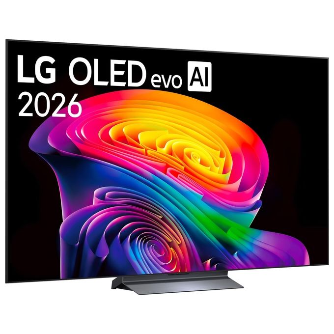 LG OLED65C65LA AI C6 TV OLED 4K Ultra HD 165 Hz webOS 26 HDR10 VRR G-Sync FreeSync Premium colore Charcoal Black