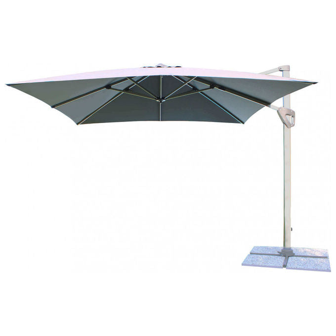 Ombrellone Darwin Grigio P-L 3 X 4 Telo Grigio
