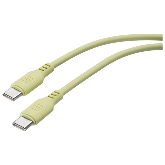 Tucano MA-ONEPOWKIT-Y Caricabatterie GaN 35W con Cavo USB-C 60W 2 m colore Citrus
