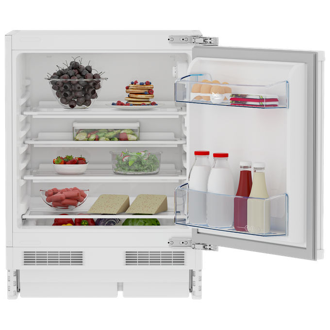 BEKO BU1104N Mini Frigo da Incasso Sottopiano Capacita' 130 Litri Classe E Raffreddamento Statico