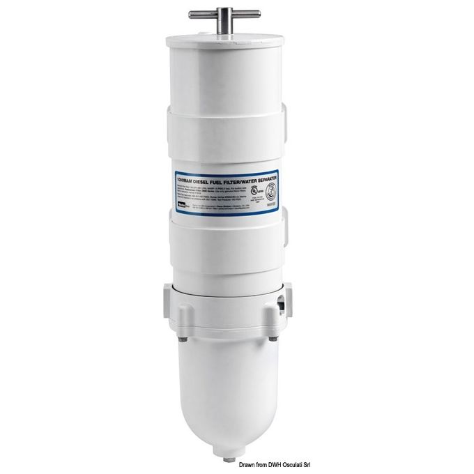 Incofin Filtro Racor completamente metallico 1000MAM