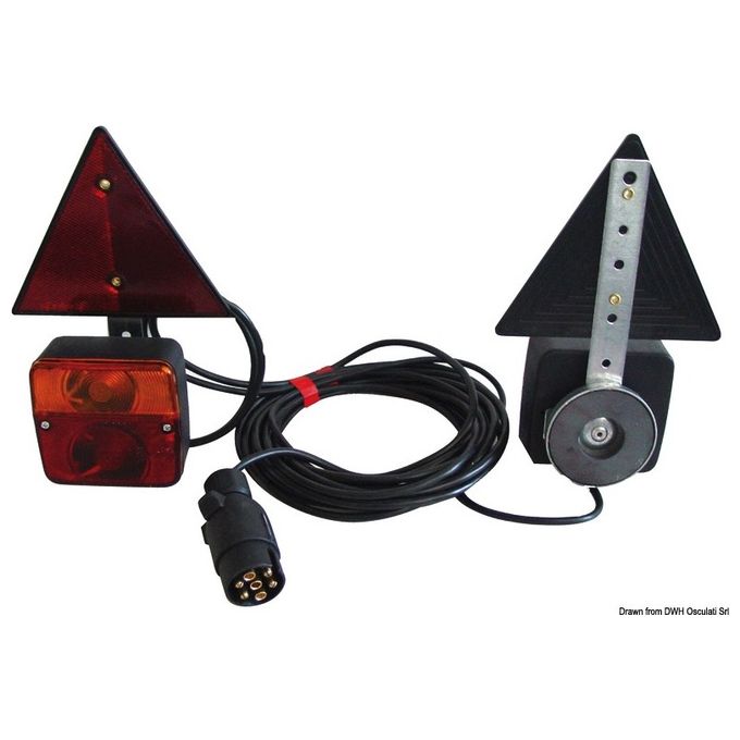 Osculati Kit luci LED fissaggio magnetico freccia dinamica