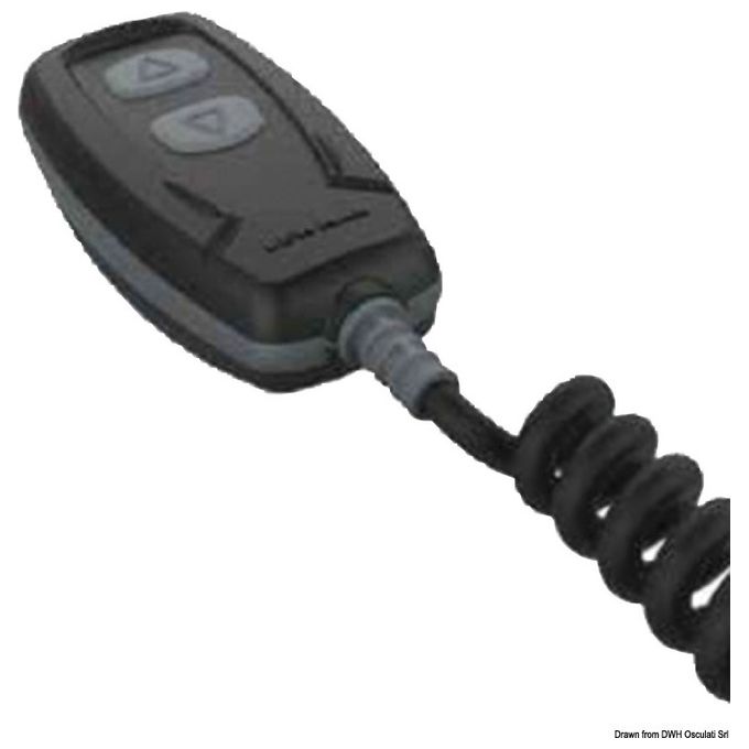 Lewmar Pulsantiera a due tasti con cavo estendibile e sup Wired windlass remote