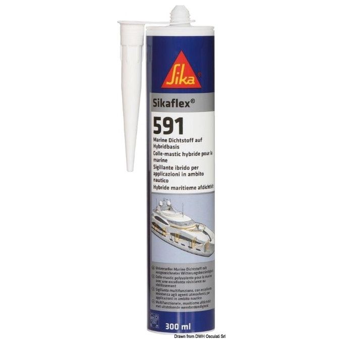 Sika Sigillante a polimeri flex 591 grigio 300 ml