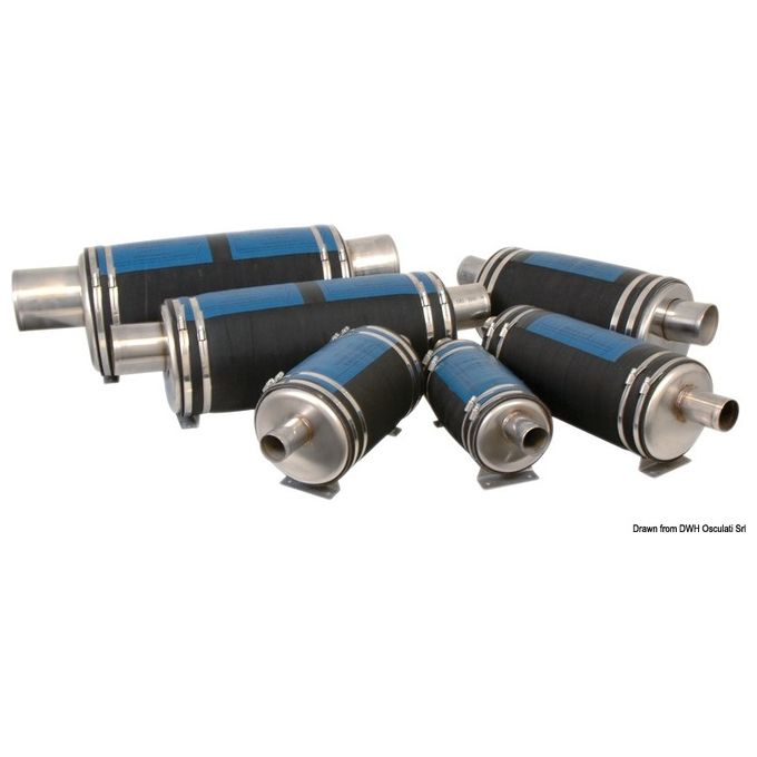Osculati Silenziatore di scarico diametro 51 mm