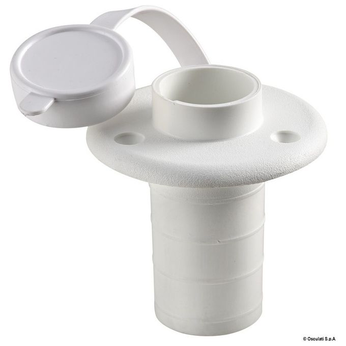 Osculati Basetta plastica bianca incasso piano 3 contatti
