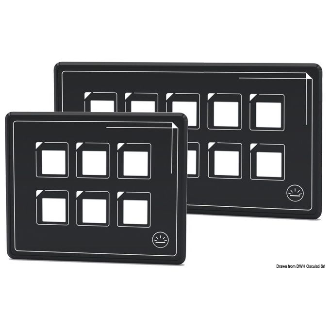 Osculati Pannello elettrico touch control 6 pulsanti