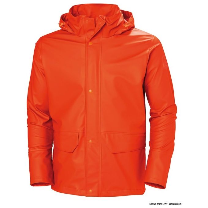 Helly Hansen Giacca Gale Rain Jacket arancio 3XL