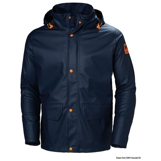 Helly Hansen Giacca Gale Rain Jacket navy L