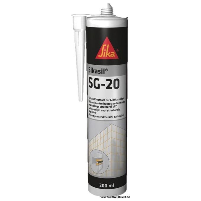 Sika Adesivo siliconico SIL SG-20 300 ml