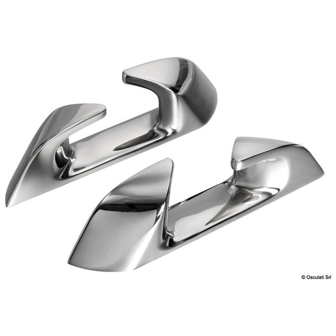 Osculati Passacavo inox Capri angolato 120mm (SX+DX)