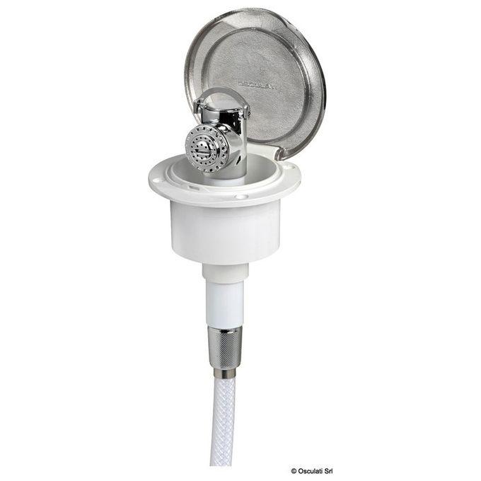 Osculati Doccia Classic Evo Inox tubo PVC 4 m