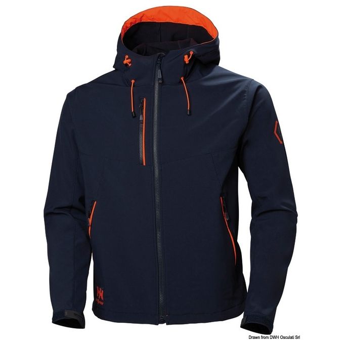 Helly Hansen Giacca Chelsea Evo Hooded softshell navy M