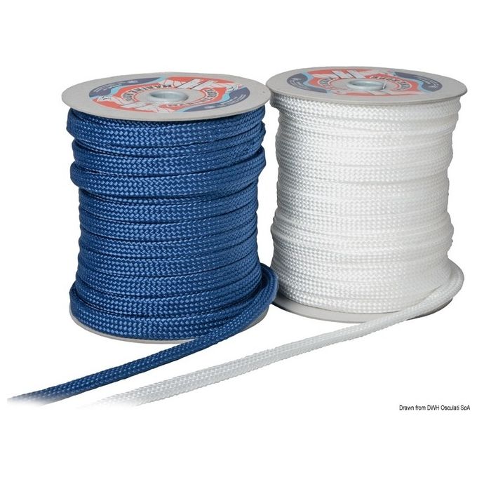 Osculati Piattina per parabordi 14 mm x 50 m grigio