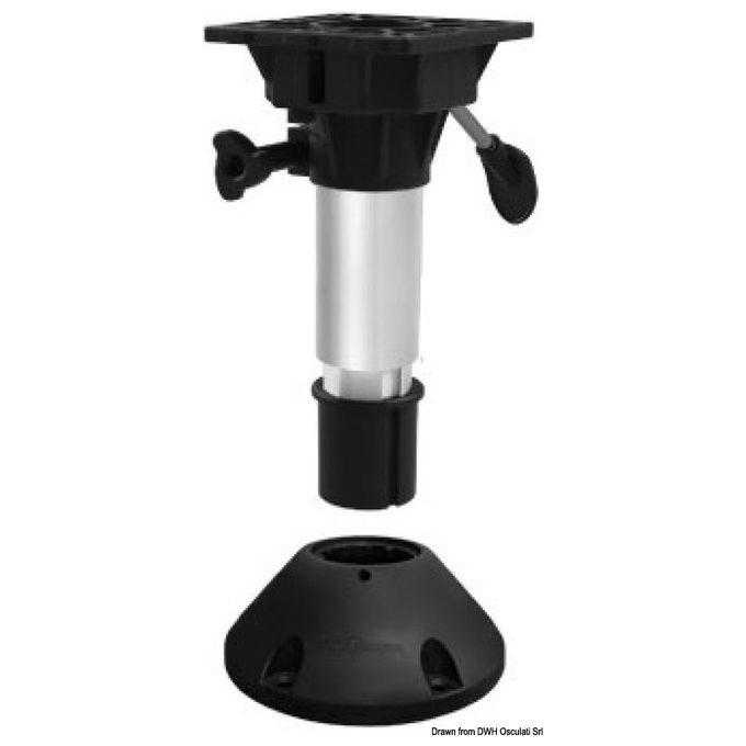 Oceansouth Supporto sedile Waverider base est. 500-630 mm