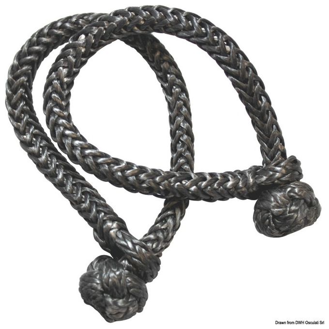 Marlow Grillo in Dyneema nero - 6mm