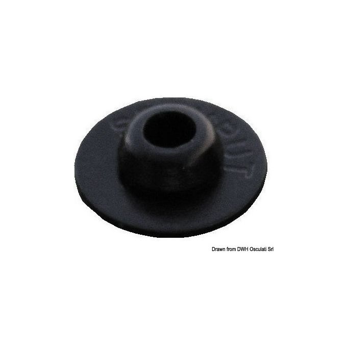 Stayput Contropiastra in plastica Press Nero