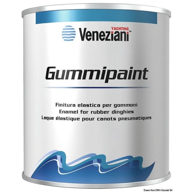 Veneziani Antivegetativa Gummipaint grigia 0,5 l