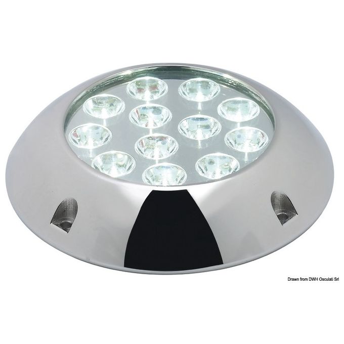 Osculati Faro subacqueo 12 LED bianchi