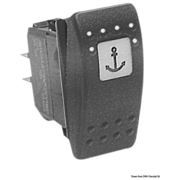 Carling Technologies Interruttore ON-OFF-(ON) 24 V