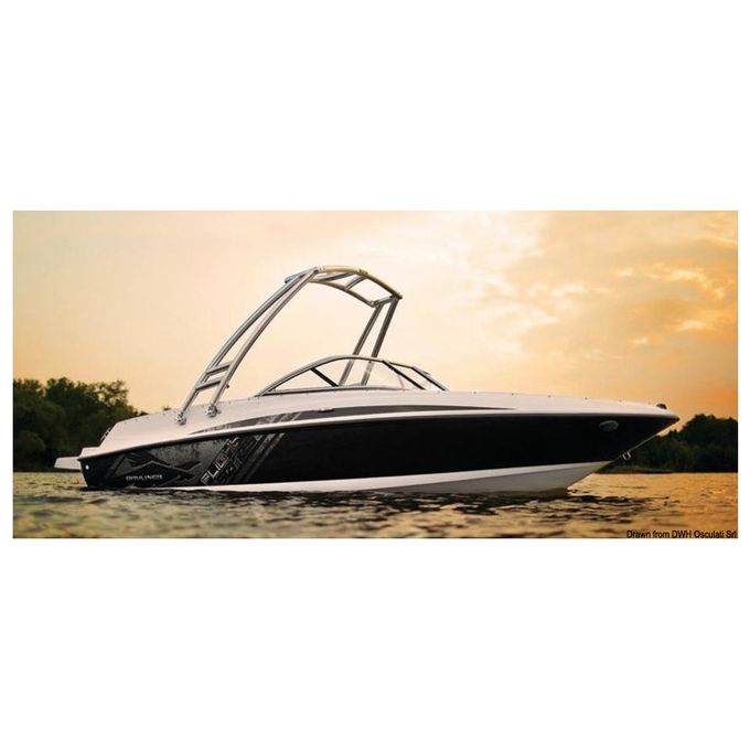 Osculati Monster Tower MTK alluminio anodizzato