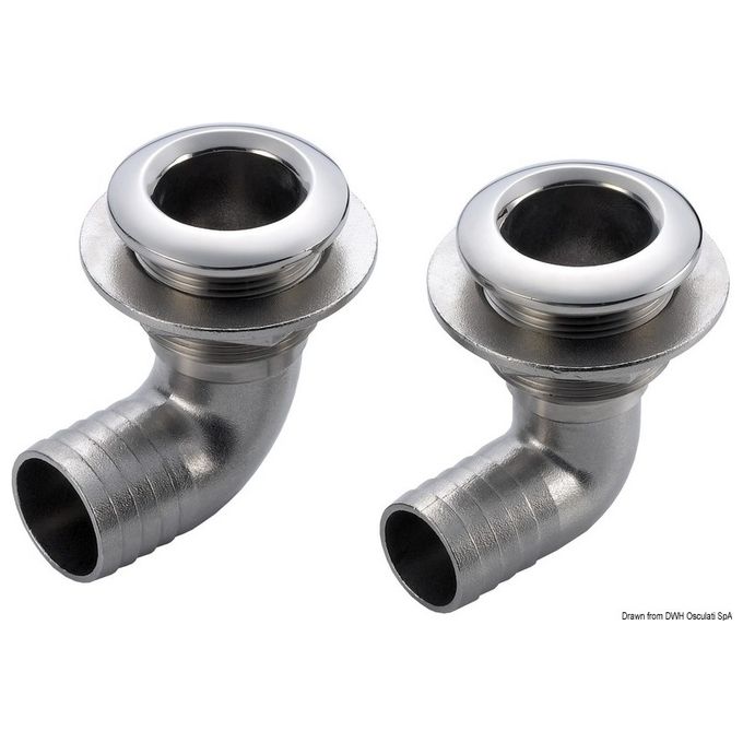 Osculati Scarico a mare a gomito 1'' 1-2 x 51 mm