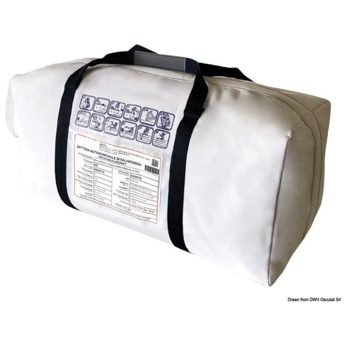 Osculati Zattera Oceanlife 10 persone morbida