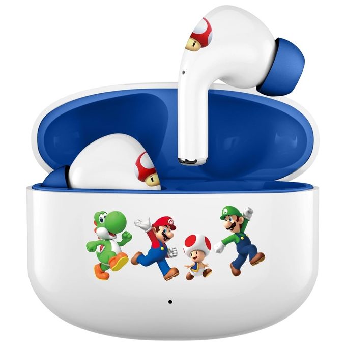 OTL Technologies Auricolari Wireless Tws Mario Friends Blue Core