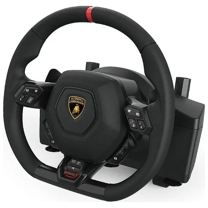 [ComeNuovo] Platum Volante e Pedaliera Simulatore Guida Platum Multipiattaforma Lamborghi per PlayStation 4