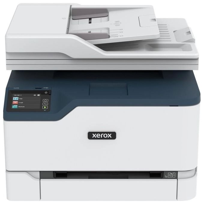 [ComeNuovo] Xerox C235 Stampante Multifunzione A4 22ppm Copia-Stampa-Scansione-Fax wireless PS3 PCL5e-6 ADF 2 Vassoi Totale 251 Fogli