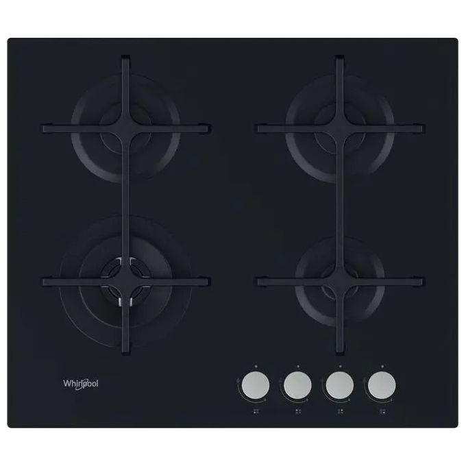 [ComeNuovo] Whirlpool GOA 6423-NB Piano Cottura a Gas 4 Zone Griglie in Ghisa 60 cm Nero