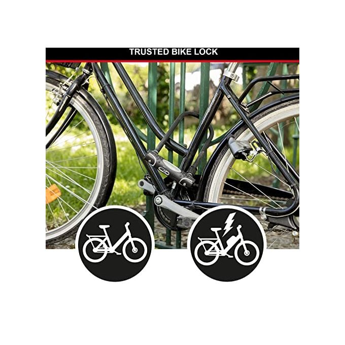 Master Lock 8195EURDPRO Catena Bici a U 13mm