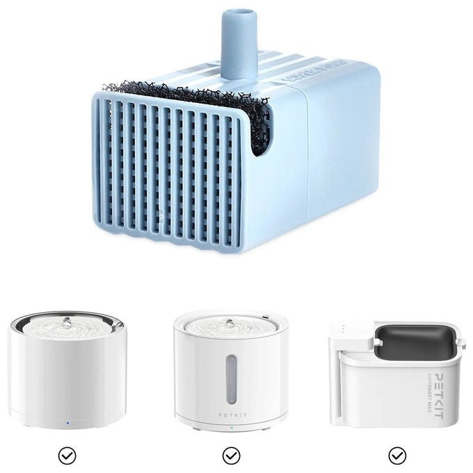 Petkit P4113 UVC Pompa Automatica per l'Abbeveraggio degli Animali Domestici Tecnologia Wireless UVC Sterilizzazione 99,96% Rumore 35dB Protezione Funzionamento a Secco colore Nero