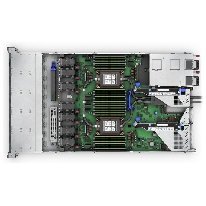 HPE P89999-425 ProLiant Compute DL360 Gen12 Server Rack 1U Intel Xeon 6505P 64GB DDR5 2x2.4TB SAS 10000rpm RAID HPE MR408i-o 2x1000W Alimentazione Ridondante colore Nero