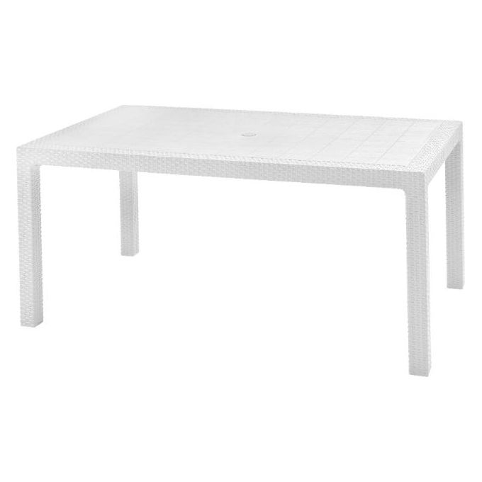 Keter Tavolo Melody  160,5X94,5X74,5H Bianco