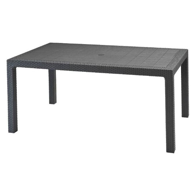 Keter Tavolo Melody  160,5X94,5X74,5H Grafite
