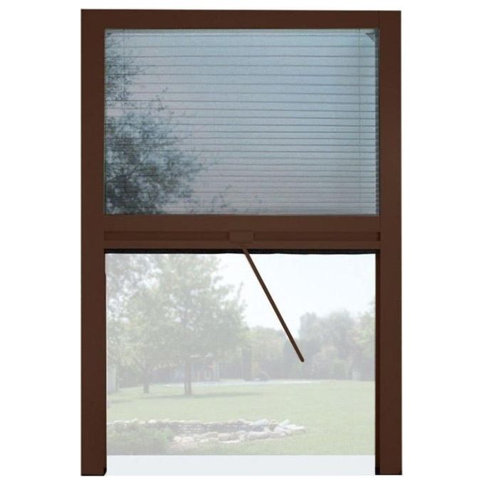 Your Self Zanzariera Plisse Melodie In Kit 160X160 Marrone VA48780