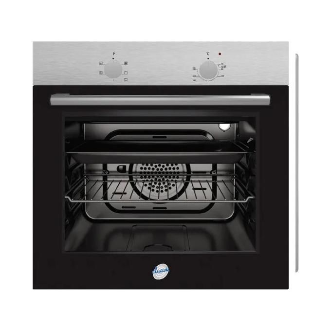 Ducati SDDEX5 – Forno da Incasso Multifunzione, 56 L, Classe A, 60 cm, Programmi Statico-Ventilato-Grill, Acciaio Inox