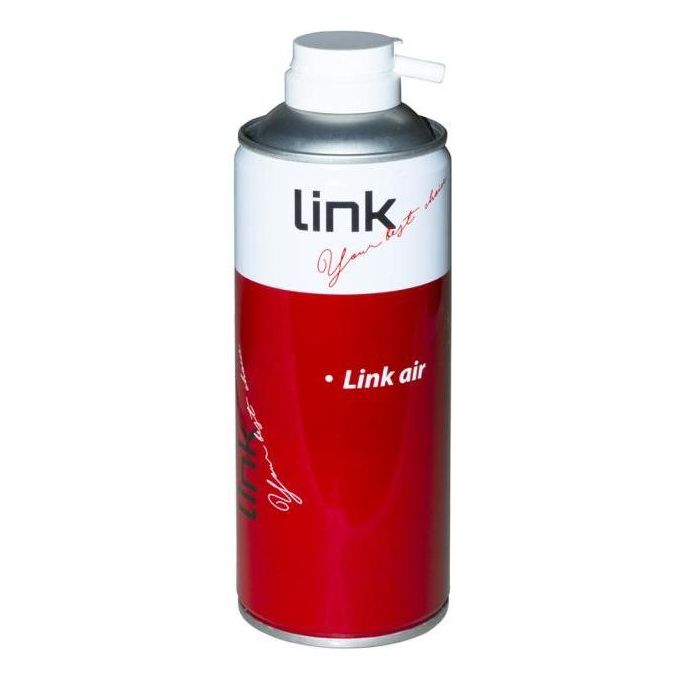 Link spray aria compressa in confezione 400 ml.