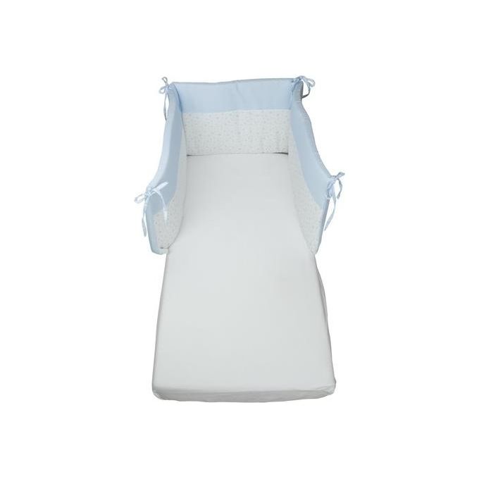 Baby Idea Paracolpi 3 Lati Sfoderabile Stelle Azzurro