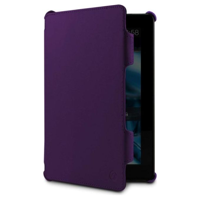 MARBLUE Custodia Slim Hybrid Sottile per Kindle Fire HDX 8.9 Viola Design Protettivo e Leggero
