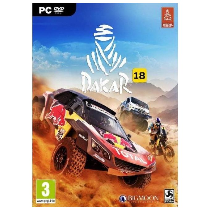 Deep Silver Dakar 18 PC Gioco Simulativo del Celebre Rally Fuoristrada con Ampia Selezione di Veicoli in Open World