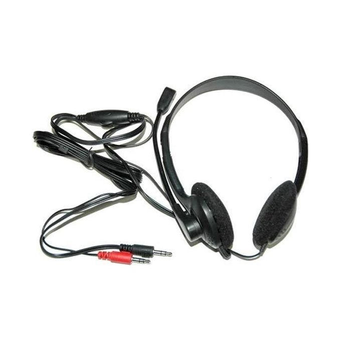 Cuffia Microfono Stereo Multimediale Pc
