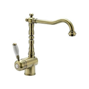 Crolla 2800VO Miscelatore Monocomando rustico a canna alta monogetto Vecchio Ottone Bronze