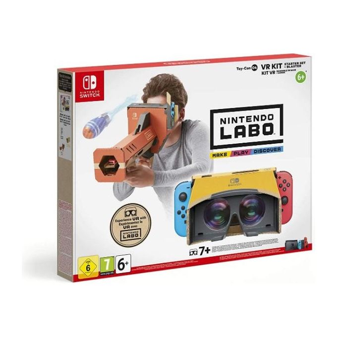 Nintendo Labo Toy-Con Kit VR Set Base + Blaster Nintendo Switch