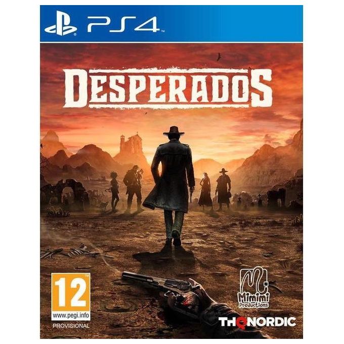 THQ NORDIC Desperados 3 III PS4 Playstation 4 Moderno Gioco Tattico Ambientato nel Selvaggio West