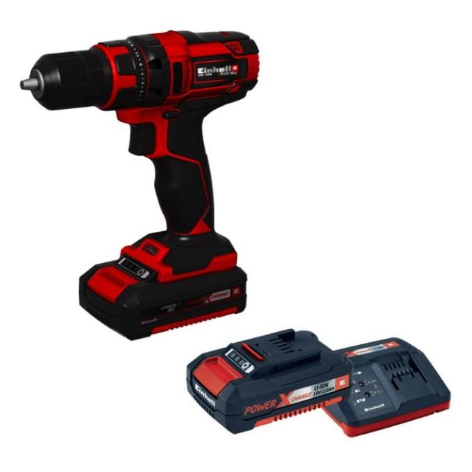 Einhell Special Kit Trapano Avvitatore A Batteria Te-Cd 18-35 Li S