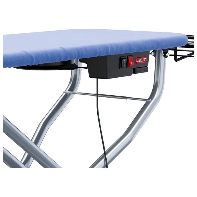 LELIT PA71N Carla asse da stiro con superficie riscaldata funzioni aspirante e soffiante con controllo a pedale 124x40 cm Funzione aspirante e soffiante